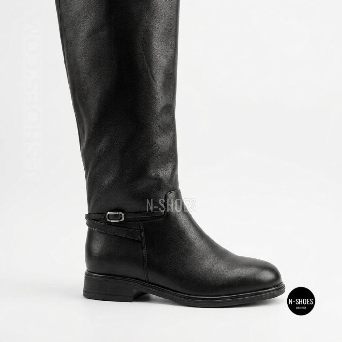 Стильні чоботи Fabio Monelli 216671 BY2871H-32-C1814 BLACK 6398