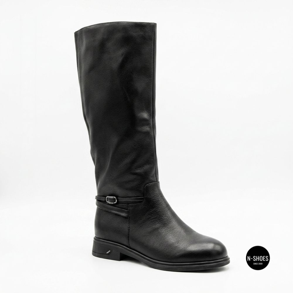 Стильні чоботи Fabio Monelli 216671 BY2871H-32-C1814 BLACK 6398