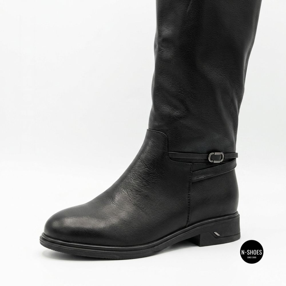 Стильні чоботи Fabio Monelli 216671 BY2871H-32-C1814 BLACK 6398