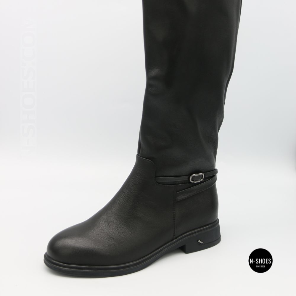 Стильні чоботи Fabio Monelli 216671 BY2871H-32-C1814 BLACK 6398
