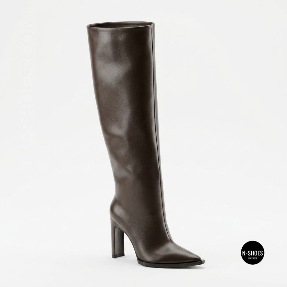 Елегантні демісезонні чоботи труби N-SHOES Lirio HS 525 6401