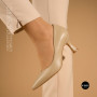 Елегантні бежеві туфлі N-SHOES Lirio T 0429-64KP-75 6404 Napoli