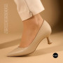 Елегантні бежеві туфлі N-SHOES Lirio T 0429-64KP-75 6404 Napoli