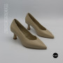 Елегантні бежеві туфлі N-SHOES Lirio T 0429-64KP-75 6404 Napoli