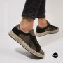 Alex Bens 102121-81 6413 Suede Sneakers in Golden Goose Style