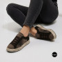 Alex Bens 102121-81 6413 Suede Sneakers in Golden Goose Style