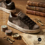Alex Bens 102121-81 6413 Suede Sneakers in Golden Goose Style