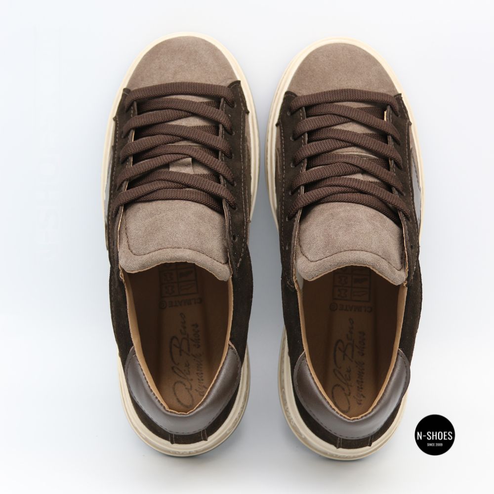 Alex Bens 102121-81 6413 Suede Sneakers in Golden Goose Style