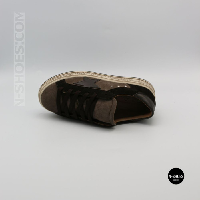 Замшеві кеди Alex Bens 102121-81 6413 в стилі Golden Goose Super-Star