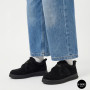 Черевики-лофери ALLSY 218451 BLACK SUEDE 6419 - тепло у кожному кроці