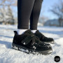 Черевики-лофери ALLSY 218451 BLACK SUEDE 6419 - тепло у кожному кроці