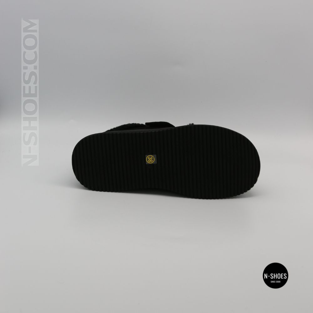 Черевики-лофери ALLSY 218451 BLACK SUEDE 6419 - тепло у кожному кроці