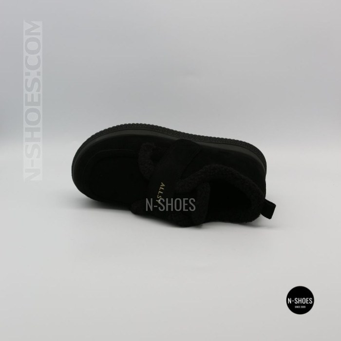 Черевики-лофери ALLSY 218451 BLACK SUEDE 6419 - тепло у кожному кроці
