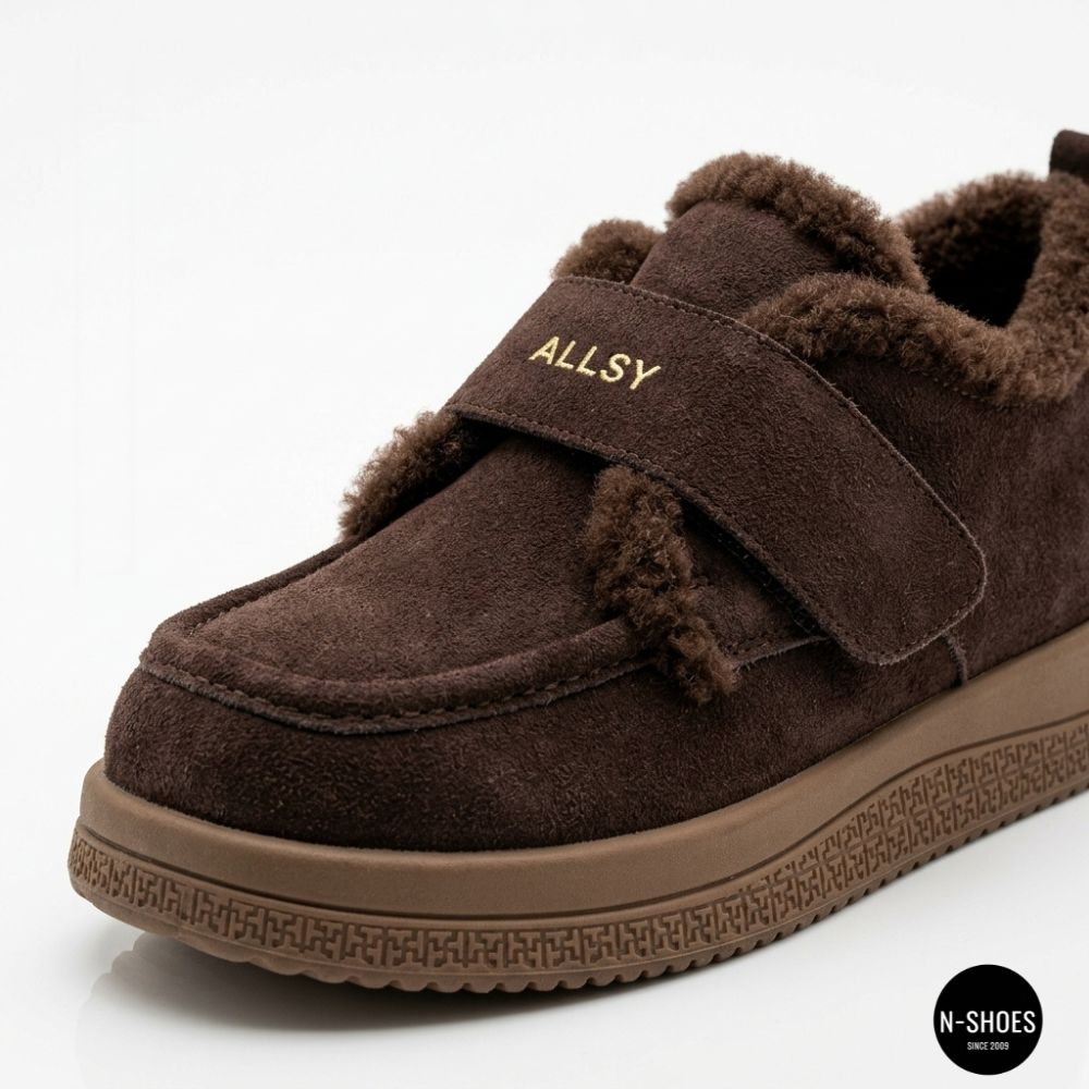 Warm Suede Ugg Slip-Ons Allsy 218453 2XJ2026-105-2 6420