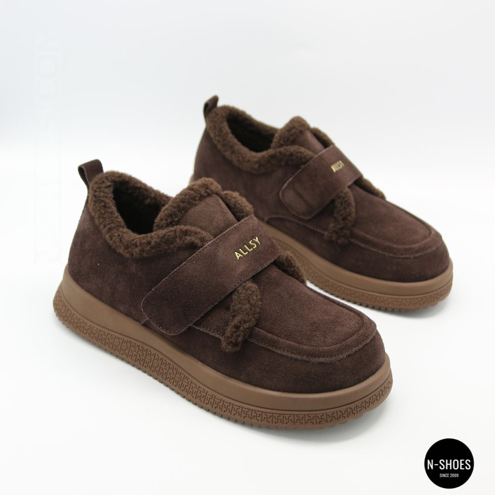 Warm Suede Ugg Slip-Ons Allsy 218453 2XJ2026-105-2 6420
