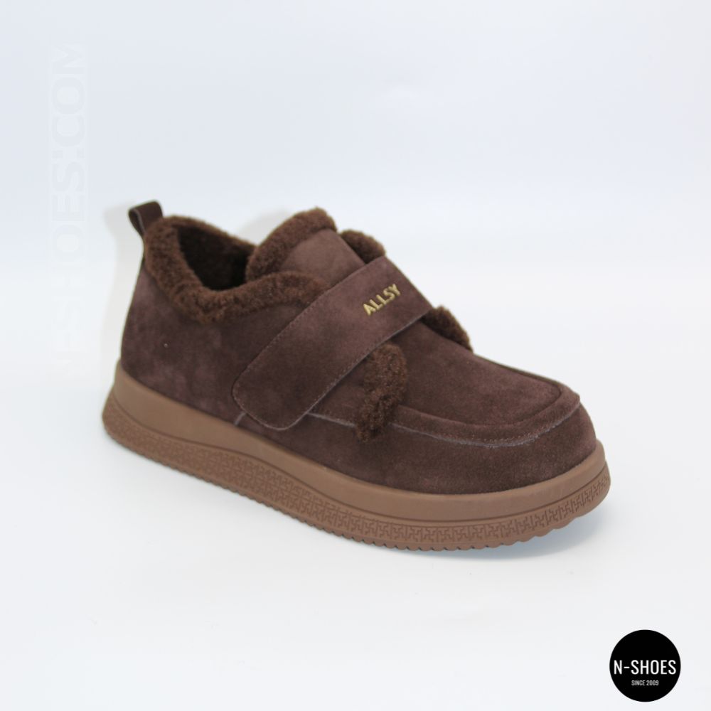Warm Suede Ugg Slip-Ons Allsy 218453 2XJ2026-105-2 6420