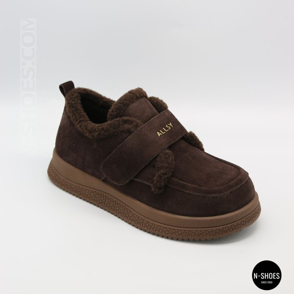 Warm Suede Ugg Slip-Ons Allsy 218453 2XJ2026-105-2 6420