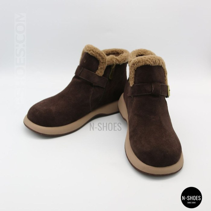 Теплі замшеві черевики Allsy 218514 4 XJ2026-124 1-2 BROWN 6422