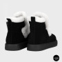 Замшевые ботинки Allsy 216010 561-8591-1zm black 6423: тепло на каждый день
