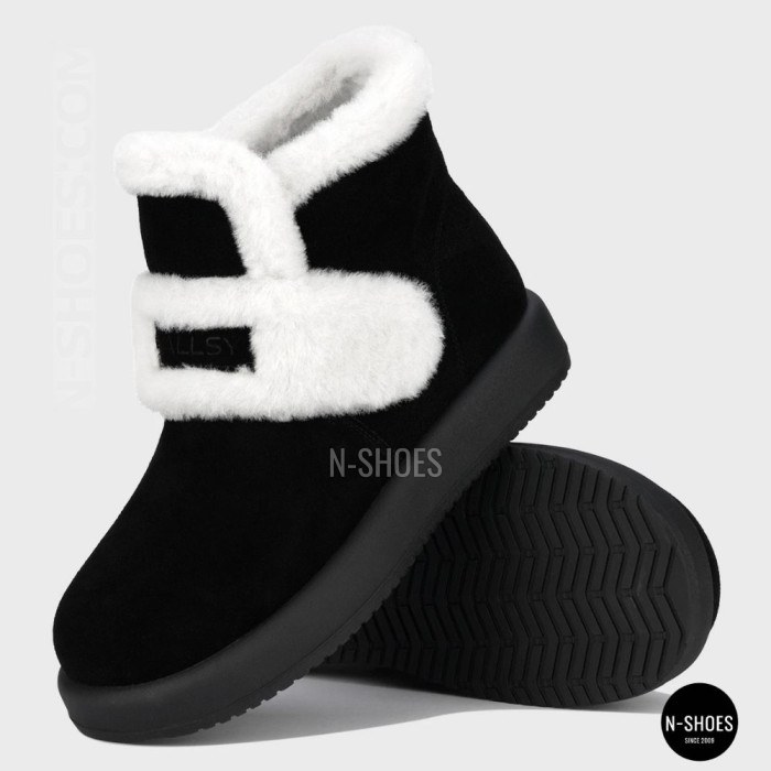 Suede boots Allsy 216010 561-8591-1zm: cozy everyday style