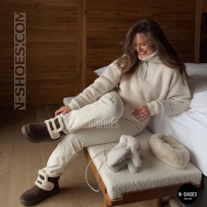 Cozy Winter Boots Allsy 216009 561-8591-3-18zm 6424 Platform