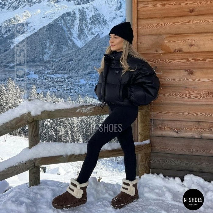 Cozy Winter Boots Allsy 216009 561-8591-3-18zm 6424 Platform