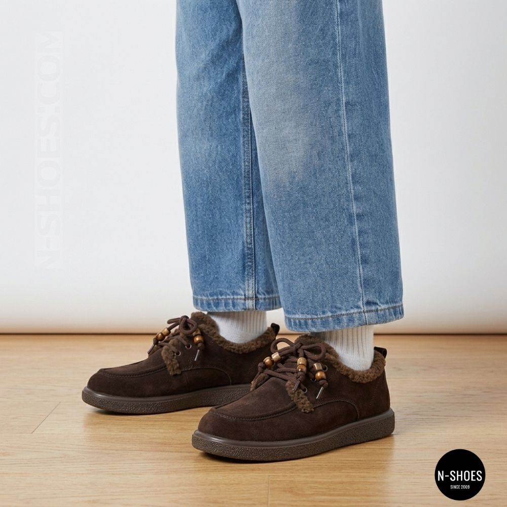 Cozy Suede Loafers Allsy 216264 lt-26n26a1-18zm 6426