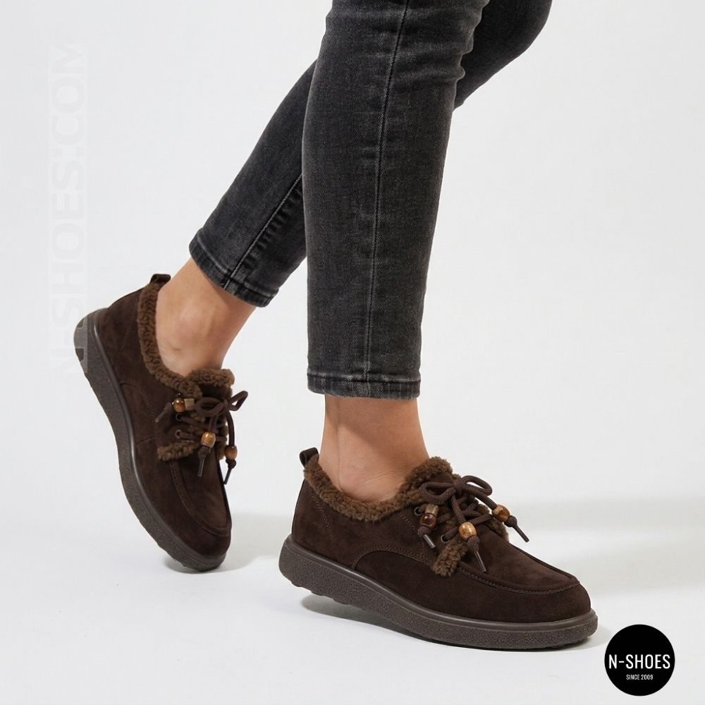 Cozy Suede Loafers Allsy 216264 lt-26n26a1-18zm 6426