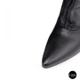 Елегантні шкіряні чоботи-труби Lonza NY 221320 / Fabio Monelli 217097 6427 black