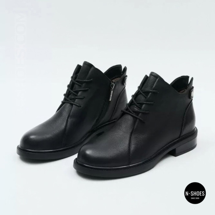 Женские кожаные ботинки Allsy 216529 Lonza 217898 6431 - стиль и тепло