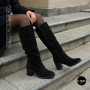 Romax Comfort 8010-55v-8 6433 – Warm Suede Boots on a Block Heel