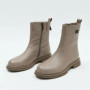 Демісезонні шкіряні черевики ALLSY 216526 25D1R379-9 GREY 6439