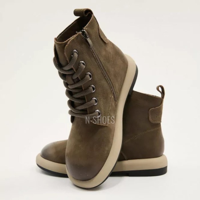 Winter Nubuck Boots Allsy 216601 25Z53-ZM001-2 GREY 6441