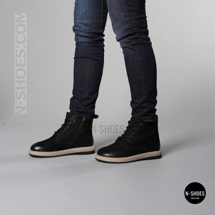 Women's Winter Nubuck Boots Allsy 216600 25Z53-ZM001-1 BLACK