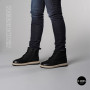 Women's Winter Nubuck Boots Allsy 216600 25Z53-ZM001-1 BLACK