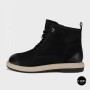 Women's Winter Nubuck Boots Allsy 216600 25Z53-ZM001-1 BLACK