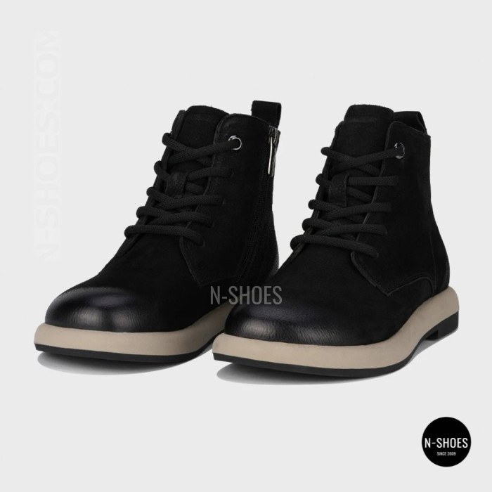 Women's Winter Nubuck Boots Allsy 216600 25Z53-ZM001-1 BLACK