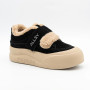 Теплі замшеві хайтопи ALLSY 217674 20K06ZS167-1 BLACK 6443