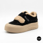 Теплі замшеві хайтопи ALLSY 217674 20K06ZS167-1 BLACK 6443