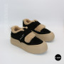 Теплі замшеві хайтопи ALLSY 217674 20K06ZS167-1 BLACK 6443