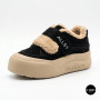 Теплі замшеві хайтопи ALLSY 217674 20K06ZS167-1 BLACK 6443