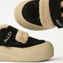 Теплі замшеві хайтопи ALLSY 217674 20K06ZS167-1 BLACK 6443