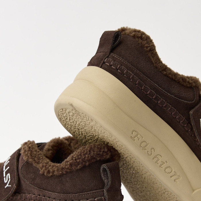 Затишні кросівки ALLSY 217676 26k66z5167-3 Brown Suede 6444