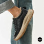 Women's Winter Leather Sneakers ALLSY 215023 with Fur