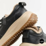 Women's Winter Leather Sneakers ALLSY 215023 with Fur
