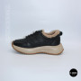 Women's Winter Leather Sneakers ALLSY 215023 with Fur