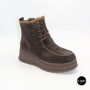 Шоколадні зимові черевики ALLSY 216639 C54787-1342 BROWN