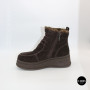 Шоколадні зимові черевики ALLSY 216639 C54787-1342 BROWN