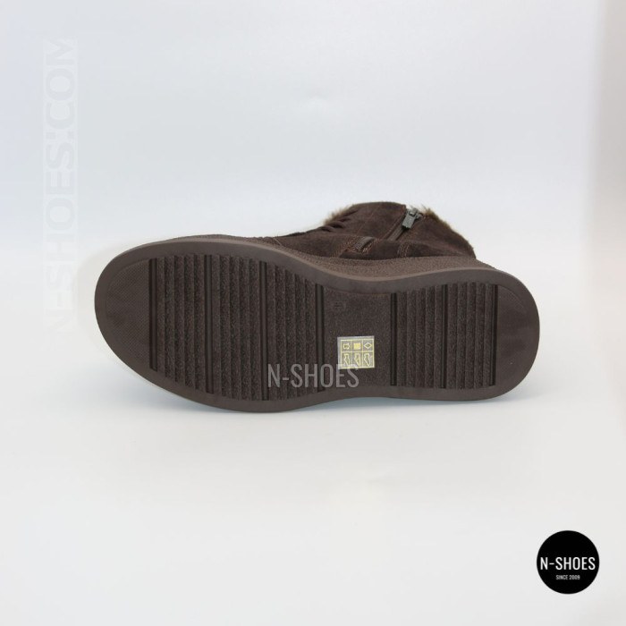 Шоколадні зимові черевики ALLSY 216639 C54787-1342 BROWN