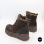 Шоколадні зимові черевики ALLSY 216639 C54787-1342 BROWN